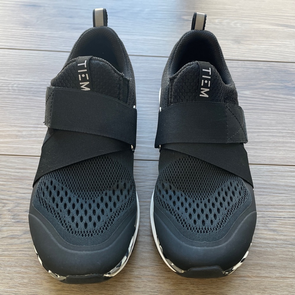 Tiem Slipstream Black Cycling Shoes - Size 7